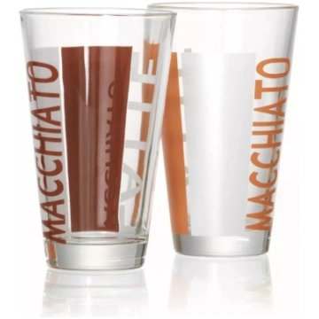Latte Macchiato Glāze Borgonovo Brūna 330 ml ritze