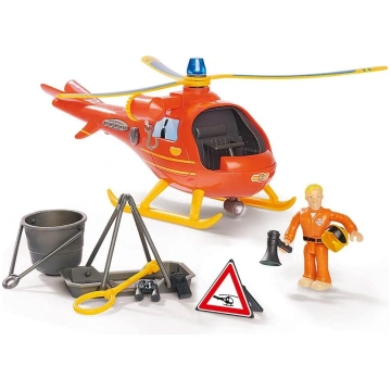 Simba Fireman Sam Helicopter Wallaby Toy Vehicle (