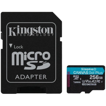Kingston Technology Canvas Go! Plus 256 GB MicroSD