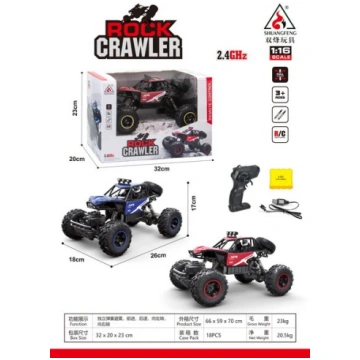 Crawler MONSTER ROCK R/C 1:16 Sarkans