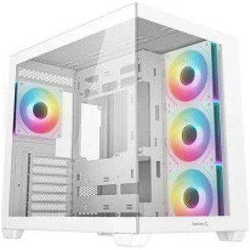 Deepcool CG530 4F WH | White | Mid Tower | Power s