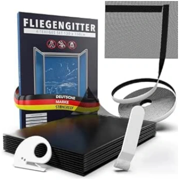 Fly Screen Set 130 x 150 cm with Tape - Insect Pro