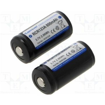 Re-battery: Li-Ion; 3.7V; 800mAh; 1.7A; 2pcs. | RC