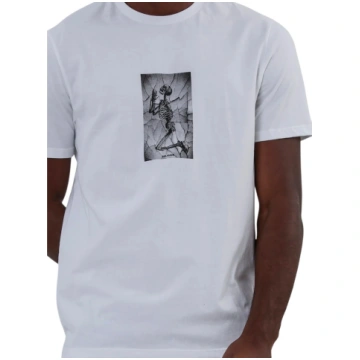 Religion - Crack Skeleton T-shirt - L / White