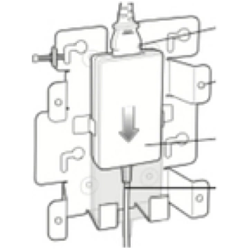 Zebra KIT WALL MOUNT BRACKET CC5000 KT-152097-03 B