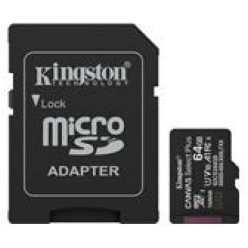 KINGSTON 64GB microSDXC Canvas Select SDCS3/64GB