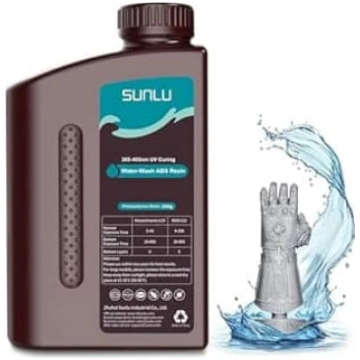 SUNLU ūdens mazgāšanas ABS 3D printera sveķi 2 kg,