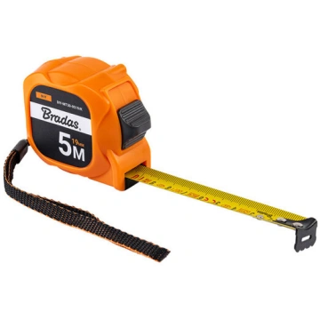 Mērīšanas rulete Bradas TINY, 5m/19mm, nerūsējošā 