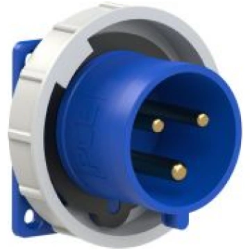 Spraudis paneļu 3x32A (2P+PE) 6h IP67, zils 6232-6