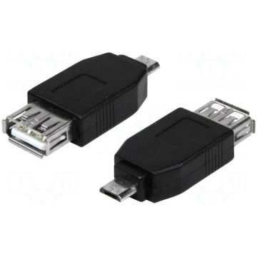 Adapter | USB 2.0 | USB A socket,USB B micro plug 
