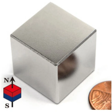 N52 1" Cube Magnet | Cube Neodymium Magnet without