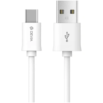 Devia cable Smart USB - USB-C 1,0 m 2,1A white | B