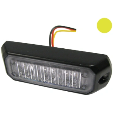 AXIXTECH LED horizontāls signāla lukturis, dzelten