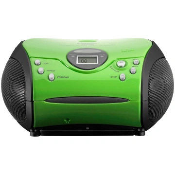Magnetola Lenco SCD-24 Green, 2 W, zaļa krās