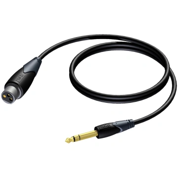 Kabel Procab Jack 6.3mm - XLR 1.5m (CLA723/1.5) | 