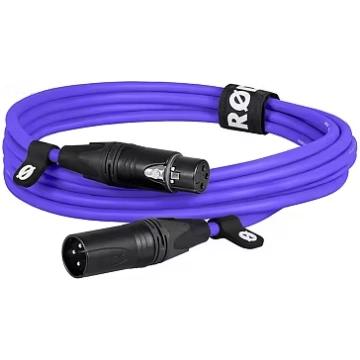 Rode Premium XLR cable XLR3M-PU purple (purple, 3 