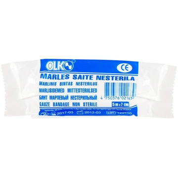 OLKO marles saite nesterila 5m x 7cm