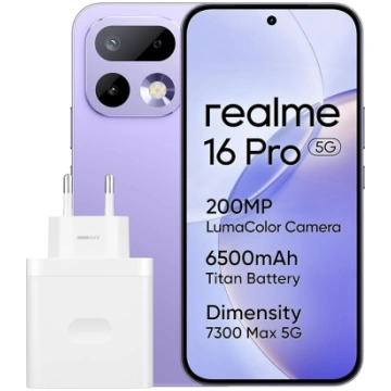 realme 16 Pro 5G viedtālrunis, 8+512 GB, 200 MP Lu