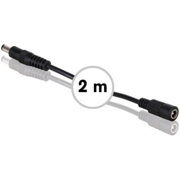 DC POWER EXTENSION CABLE WITH MALE-FEMALE PLUG - 2