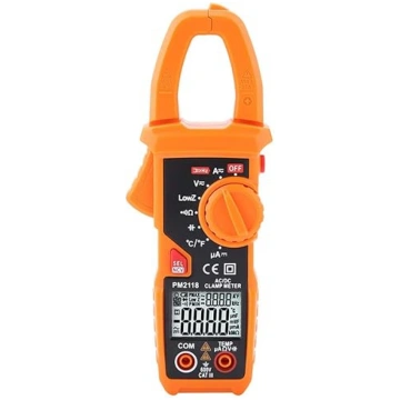 PEAKMETER PM2118 multimetrs ar diviem displejiem u