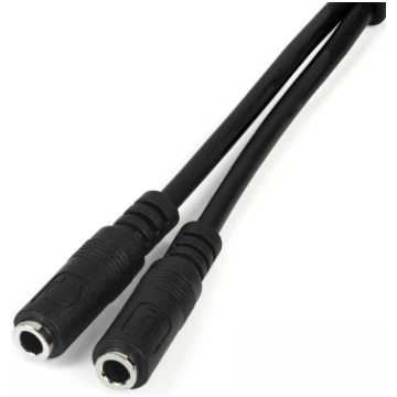 Austiņu adapteris StarTech MUYHSMFF — 3,5 mm 4‑kon