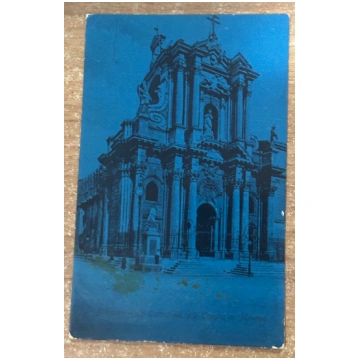Siracusa la Cattedrale Cartoline d'Epoca
