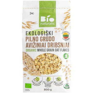 Auzu pārslas Bionaturalis, 800 g