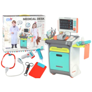 Little Doctor Set Medical Trolley X-ray ECG Access
