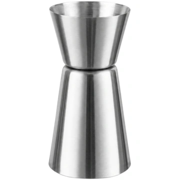 Bārmeņa mērtrauks Jigger 25/50 ml, nerūsējošais tē