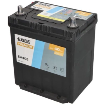 Akumulators EXIDE PREMIUM EA406 12V 40Ah 350A (187