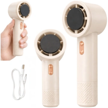 Pārnēsājams rokas mini USB ventilators uzlādējams,