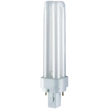 CFL spuldze PL-C G24d-2 18W/827 (2 pini) DULUX D P