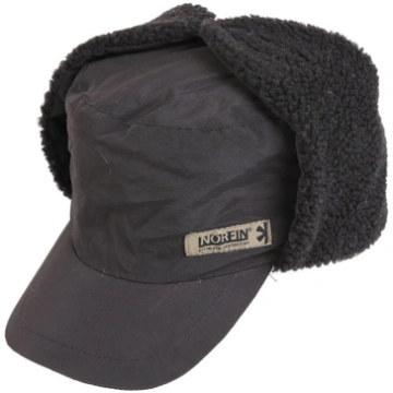 Cepure-ausaine NORFIN (melna) NORFIN INARY BLACK
