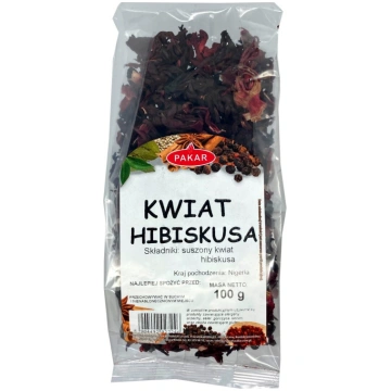 Pakar hibiska ziedu (karkade) beramā tēja 100 g