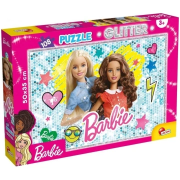 Lisciani Puzzle 108 gab Barbie Glitter - Best Frie