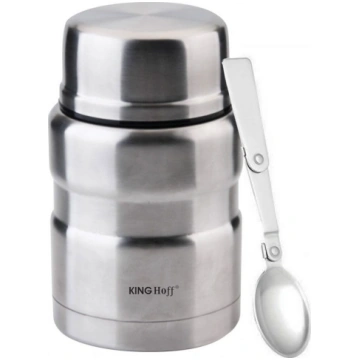 KingHoff Termos obiadowy KH-1457 0.5 l Srebrny KH-