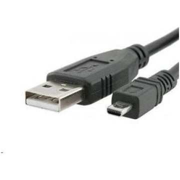 Kabel USB PremiumCord USB-A - miniUSB 2 m Czarny (