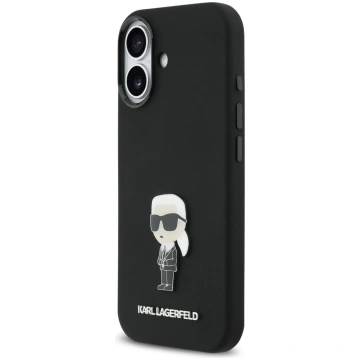 Karl Lagerfeld Liquid Silicone Metal Ikonik Case A