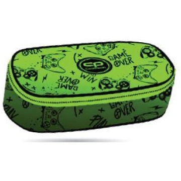 PENCIL CASE COOLPACK GAME OVER GREEN F062969 (5907