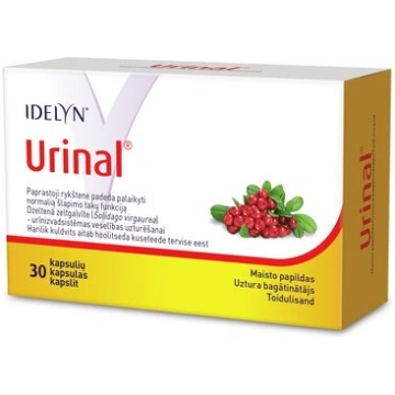 Uztura bagātinātājs W Urinal Idelyn, 30kapsulas