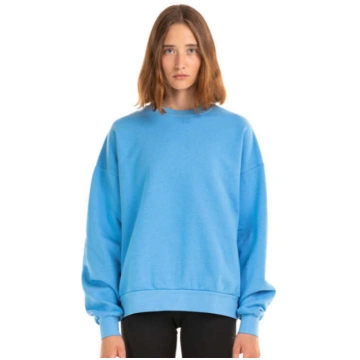 Unisex oversize svītšots. Azure Blue. - AS "Rita"