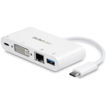 Dokstacija StarTech USB C Multiport Adapter to DVI