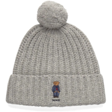 Polo Ralph Lauren - Wool Blend-Denim Bear-Hat - iz