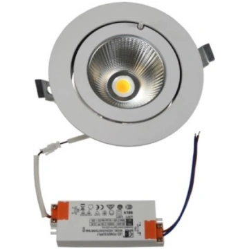 LED iebūvējamais gaismeklis Gimbal LED Downlight 3