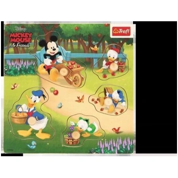 Mini koka puzle - Mickey & Friends TREFL