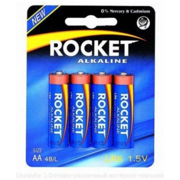 Rocket LR6-4BB (AA) Blistera iepakojumā 4gb (LR06B
