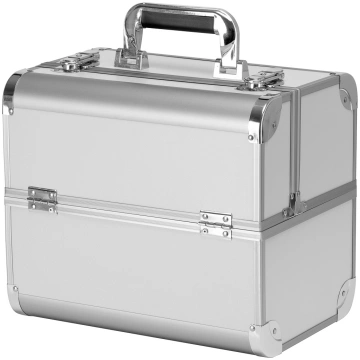 SC40 sudraba kosmētikas koferis - trolleys & cosme