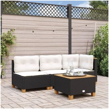 Homgoday Outdoor Sofas Garden Sofa Armless with Cu