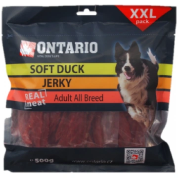 Gardums suņiem : Ontario Soft Duck Jerky 500g - Ga
