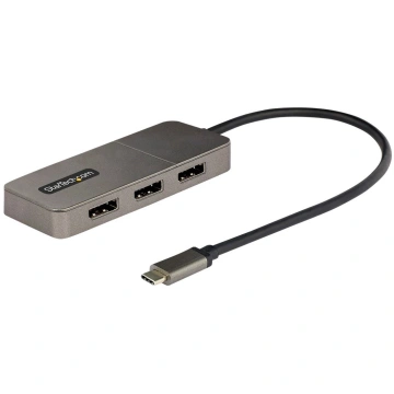 Startech USB-C to Triple DisplayPort 1.4 MST Hub, 